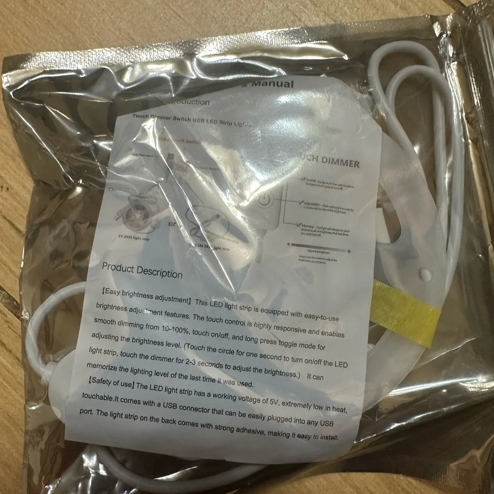 LED Strip Light with Remote Control - Picture 2 of 2